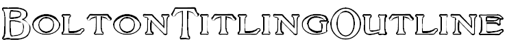 BoltonTitlingOutline