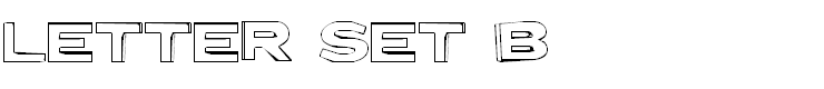 Letter Set B