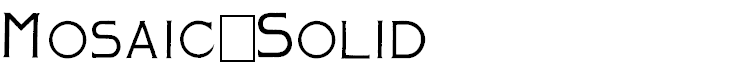 Mosaic_Solid