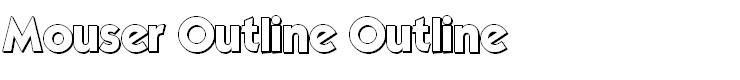 Mouser Outline Outline