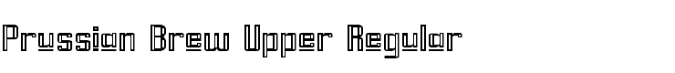Prussian Brew Upper Regular