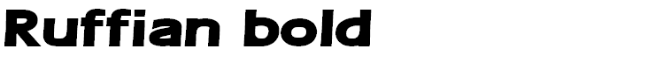 Ruffian bold