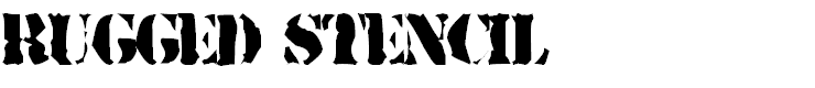 Rugged Stencil