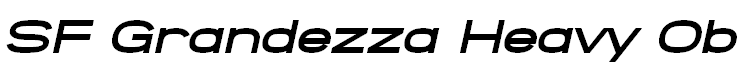 SF Grandezza Heavy Oblique