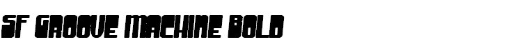 SF Groove Machine Bold