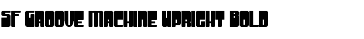 SF Groove Machine Upright Bold