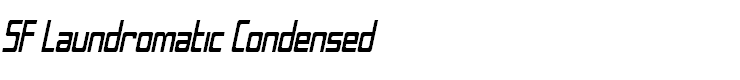 SF Laundromatic Condensed