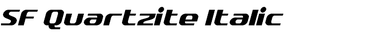 SF Quartzite Italic
