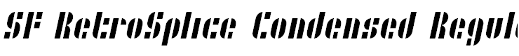 SF RetroSplice Condensed Regular