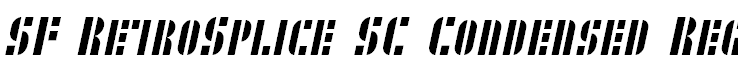 SF RetroSplice SC Condensed Regular