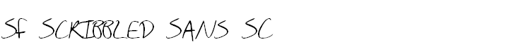 SF Scribbled Sans SC