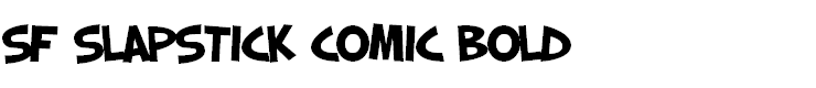 SF Slapstick Comic Bold