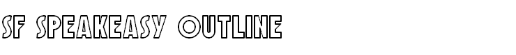 SF Speakeasy Outline