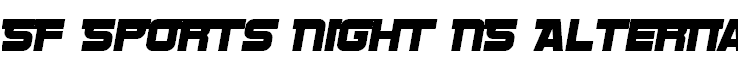 SF Sports Night NS Alternate