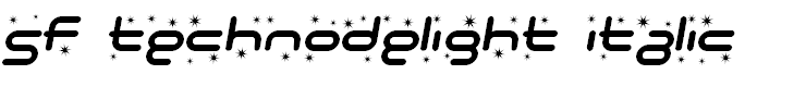 SF Technodelight Italic