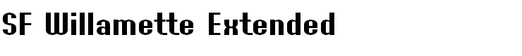 SF Willamette Extended