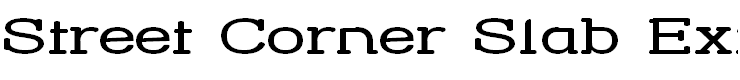 Street Corner Slab Extend Regular