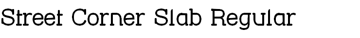 Street Corner Slab Regular
