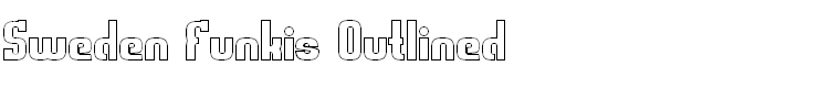 Sweden Funkis Outlined