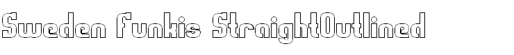 Sweden Funkis StraightOutlined
