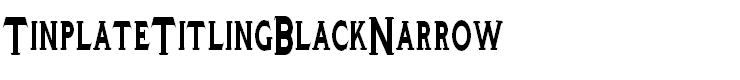 TinplateTitlingBlackNarrow