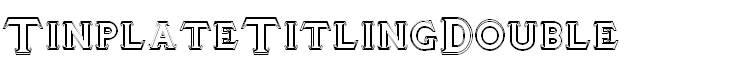 TinplateTitlingDouble